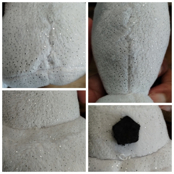 ✓TY Beanie Baby - OLAF the Snowman Sparkle With SANTA HAT (Frozen Movie) 7in - Picture 14 of 14